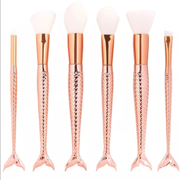 Mermaid makeup brush set - Picture 2 of 7